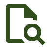image - Forms Fixer Document search icon (green) indicating search within a file